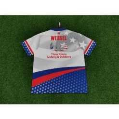 AJX6 Patriotic Custom Sublimated Cool Archery Jerseys 12 AJX6 Patriotic Custom Sublimated Cool Archery Jerseys -YoungSpeeds Shop 1019 3
