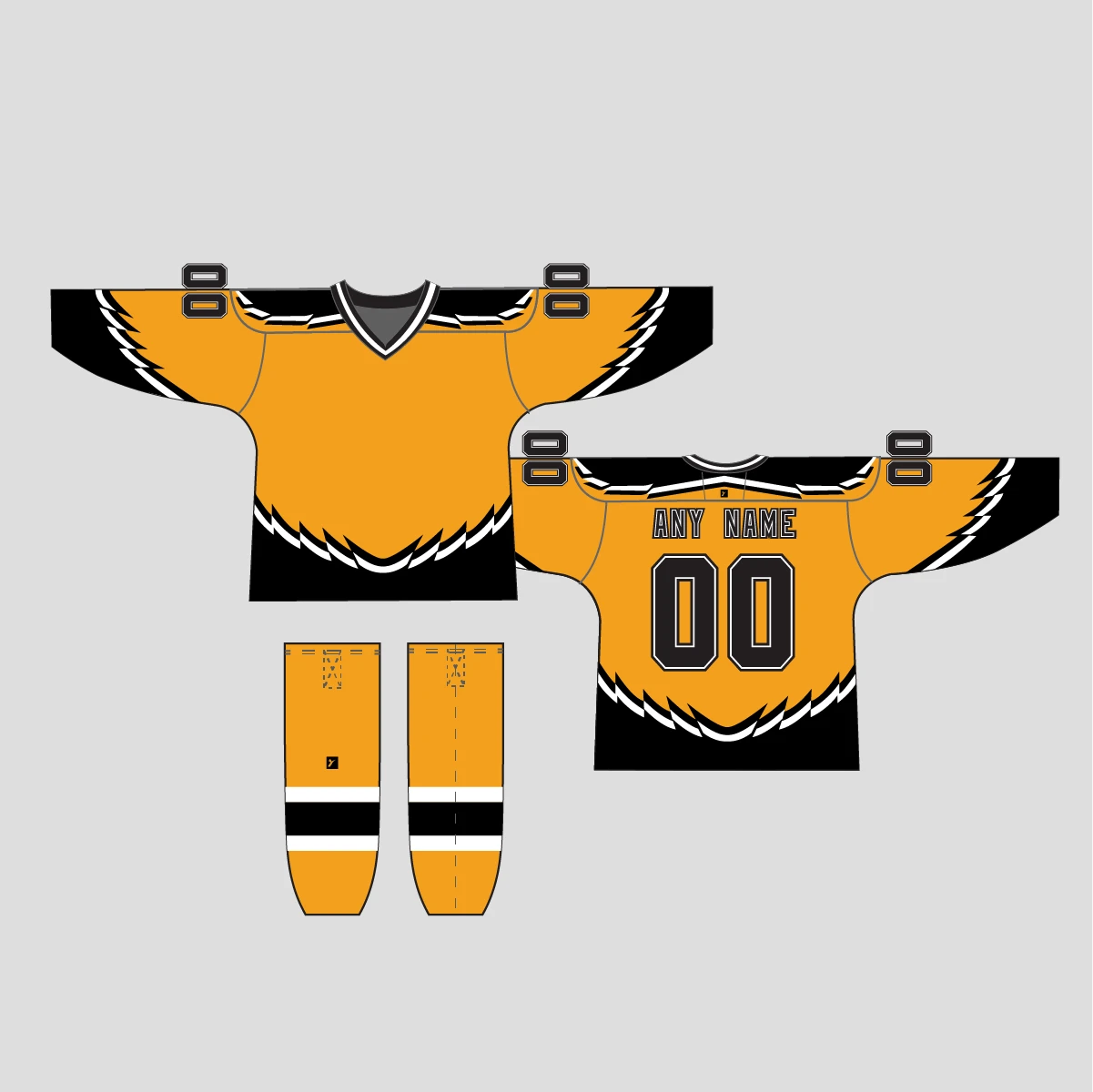 C11 Sublimated Custom Team Hockey Jerseys Socks 1 C11 Sublimated Custom Team Hockey Jerseys Socks