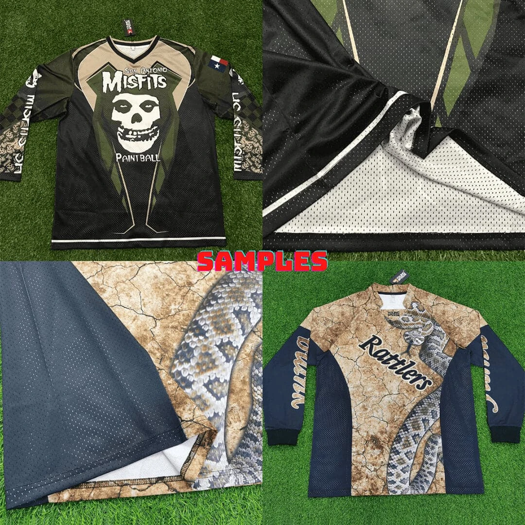PJZ2 Skeleton Bones Sublimated Custom Paintball Jerseys 5 PJZ2 Skeleton Bones Sublimated Custom Paintball Jerseys - Image 5