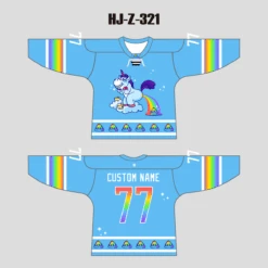 HJZ321 Funny Unicorn Pooping Rainbow Custom Hockey Jerseys -YoungSpeeds Shop 1b8b80b745c6f313537f74ef5bac6cf