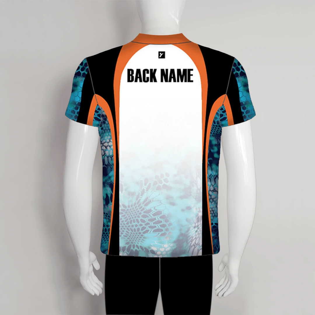 AJZ21 Orange Black White Performance Custom Archery Jerseys 2 AJZ21 Orange Black White Performance Custom Archery Jerseys - Image 2