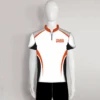 AJZ29 White Orange Zip Custom Archery Jerseys