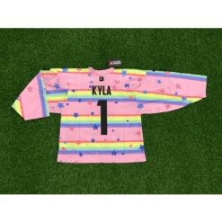 HJC162 Pink Unicorn Sublimated Custom Hockey Jerseys 13 HJC162 Pink Unicorn Sublimated Custom Hockey Jerseys -YoungSpeeds Shop 2 1