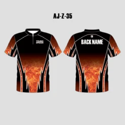 AJZ35 Blaze Black Custom Archery Jerseys For Men Women -YoungSpeeds Shop 35