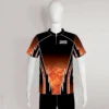 AJZ35 Blaze Black Custom Archery Jerseys For Men Women