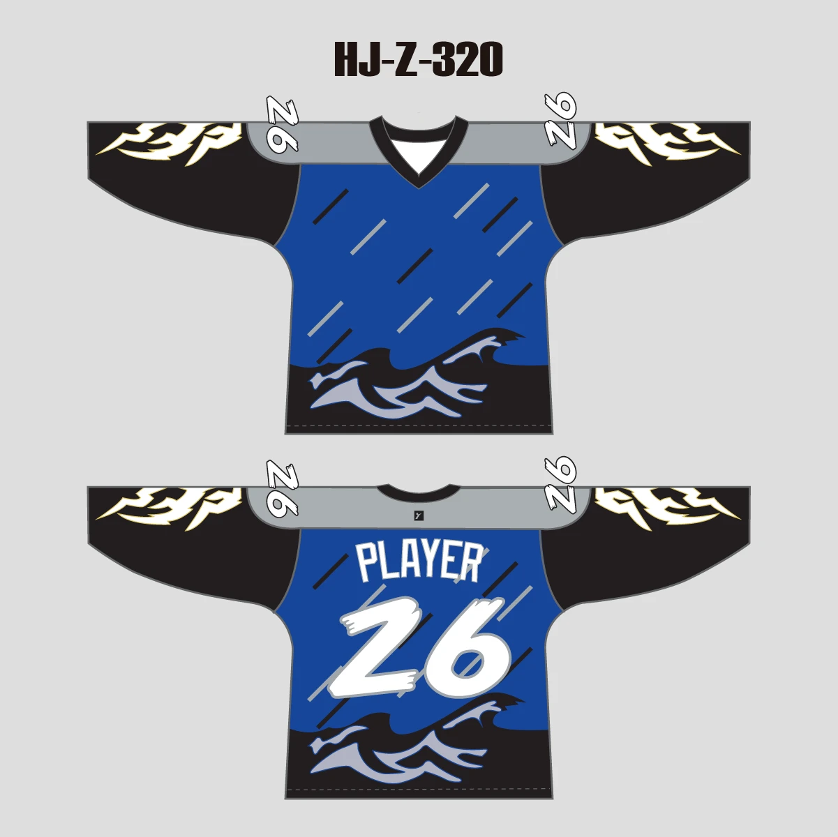 HJZ320 Tampa Bay Lightning Blank Custom Hockey Jerseys 3 HJZ320 Tampa Bay Lightning Blank Custom Hockey Jerseys - Image 3