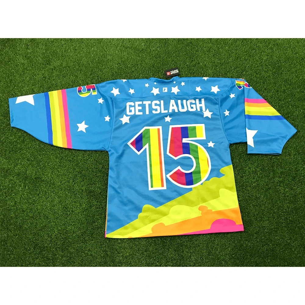 HJZ28 Hilarious Unicorn Custom Sublimated Hockey Jerseys 5 HJZ28 Hilarious Unicorn Custom Sublimated Hockey Jerseys - Image 5