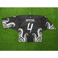 HJC168 Black And White Kraken Sublimated Custom Made Hockey Jerseys 12 HJC168 Black And White Kraken Sublimated Custom Made Hockey Jerseys -YoungSpeeds Shop 76