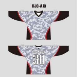 Snow Digital Army Camo Pattern 3 Custom Blank Hockey Jerseys -YoungSpeeds Shop A13