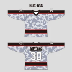 Snow Digital Army Camo Pattern 3 Custom Blank Hockey Jerseys -YoungSpeeds Shop A14