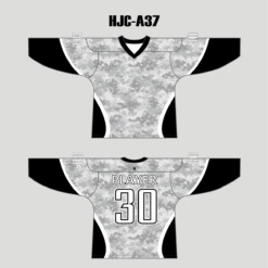 Snow Digital Camouflage Pattern 1 Custom Made Hockey Jerseys -YoungSpeeds Shop A37