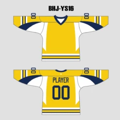 YS16 Gold Navy White Custom Sublimated Plain Hockey Jerseys 8 YS16 Gold Navy White Custom Sublimated Plain Hockey Jerseys -YoungSpeeds Shop BHJ YS16