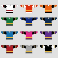 YS17 Gold Black Red Custom Beer League Blank Hockey Jerseys 9 YS17 Gold Black Red Custom Beer League Blank Hockey Jerseys -YoungSpeeds Shop BHJ YS17