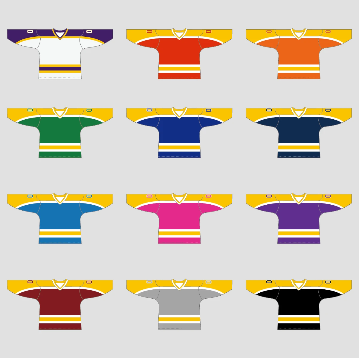 HJZ164 1985 Los Angeles Kings Blank Custom Vintage Hockey Jerseys 4 HJZ164 1985 Los Angeles Kings Blank Custom Vintage Hockey Jerseys - Image 4