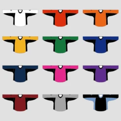 YS33 Light Blue/Black Sublimated Custom Plain Hockey Jerseys 9 YS33 Light Blue/Black Sublimated Custom Plain Hockey Jerseys -YoungSpeeds Shop BHJ YS33