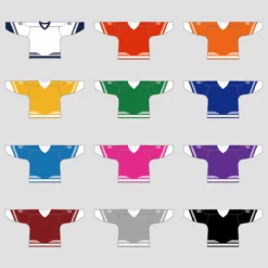 YS37 Navy/White Custom Sublimated Blank Team Hockey Jerseys -YoungSpeeds Shop BHJ YS37