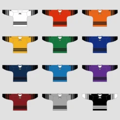 YS50 Pink/Black Sublimated Ice Roller Hockey Jerseys Custom Design -YoungSpeeds Shop BHJ YS50