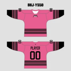 YS50 Pink/Black Sublimated Ice Roller Hockey Jerseys Custom Design -YoungSpeeds Shop BHJ YS50 6e5c5e6b 6656 41b4 949d 857754ac05c7