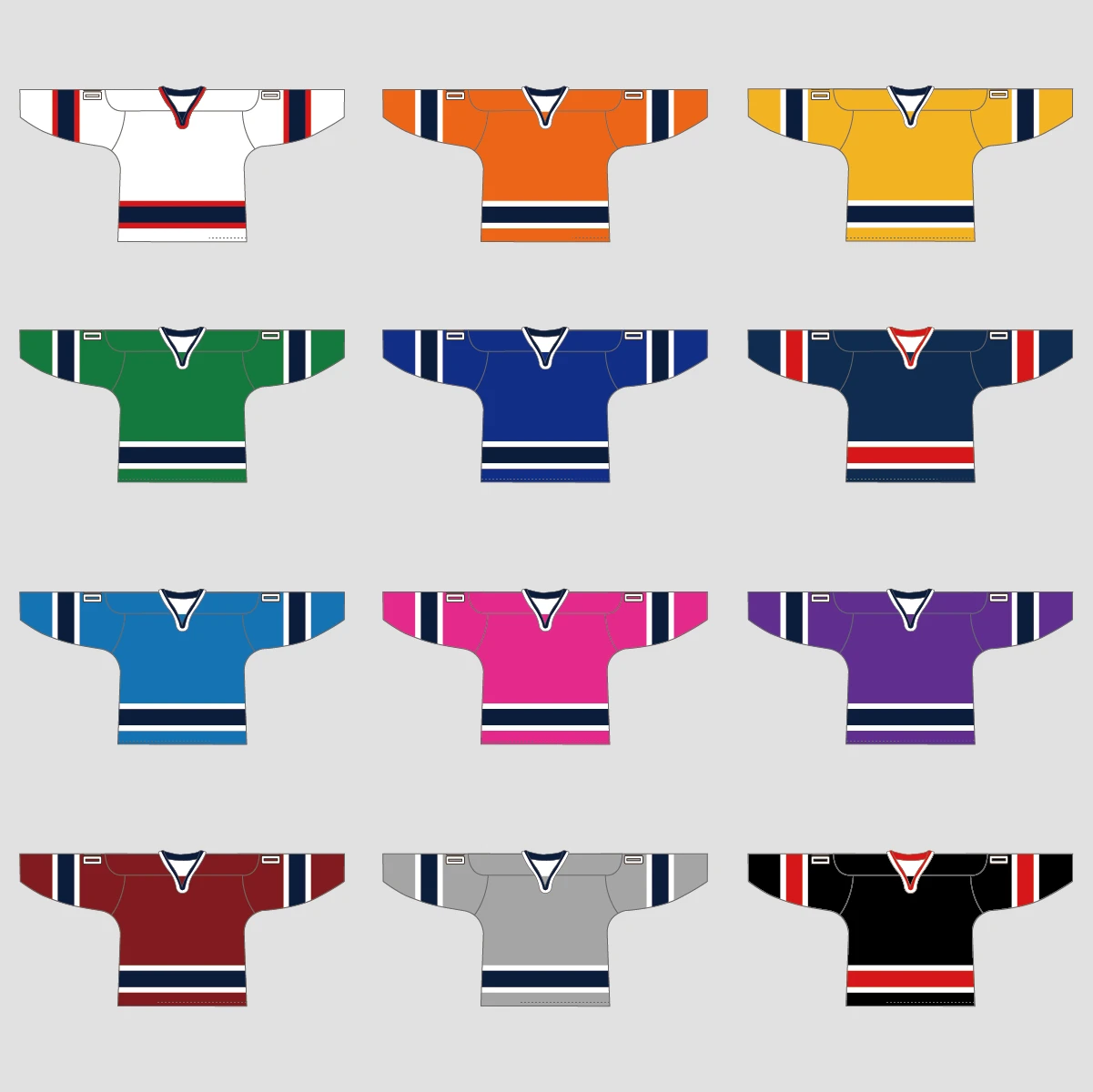 HJZ231 2002 Team Canada Olympic Custom Blank Hockey Uniforms 4 HJZ231 2002 Team Canada Olympic Custom Blank Hockey Uniforms - Image 4