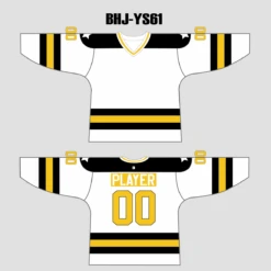 YS61 White/Gold/Black Custom Ice Roller Hockey Jerseys Design 8 YS61 White/Gold/Black Custom Ice Roller Hockey Jerseys Design -YoungSpeeds Shop BHJ YS61