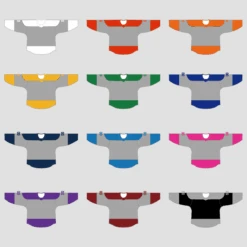 YS74 Grey/Black Custom Ice Roller Blank Hockey Jerseys -YoungSpeeds Shop BHJ YS74