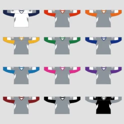 YS75 Grey/Navy/White Custom Ice Roller Blank Hockey Jerseys 9 YS75 Grey/Navy/White Custom Ice Roller Blank Hockey Jerseys -YoungSpeeds Shop BHJ YS75