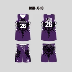 BSKX13 Purple Sublimation Personalized Cool Basketball Uniforms 8 BSKX13 Purple Sublimation Personalized Cool Basketball Uniforms -YoungSpeeds Shop BSK X 13