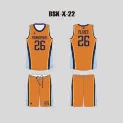 BSKX22 Orange Blue Custom Sublimation Basketball Jerseys And Shorts -YoungSpeeds Shop BSK X 22