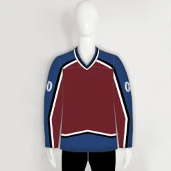 HJC115 1996 Colorado Avalanche Blank Custom Retro NHL Jerseys
