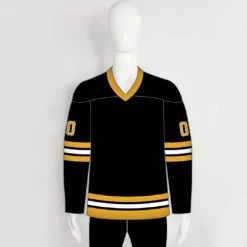 HJC116 1990 Away Boston Bruins Retro Jerseys Blank Custom Made