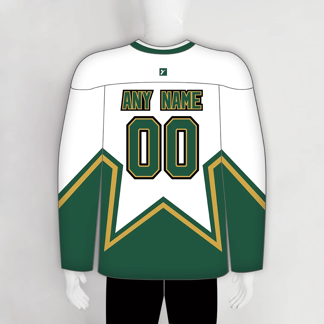 HJC125 Dallas Stars 1999-2000 Throwback White Blank Custom Hockey Jerseys 2 HJC125 Dallas Stars 1999-2000 Throwback White Blank Custom Hockey Jerseys - Image 2