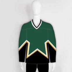 HJC126 Dallas Stars 2000 Away Throwback Custom Blank Hockey Jerseys