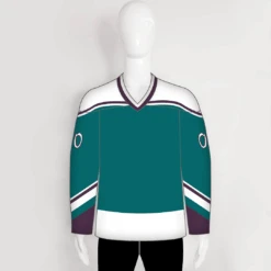 HJC130 Blank Custom Vintage Anaheim Mighty Ducks Jerseys 1995