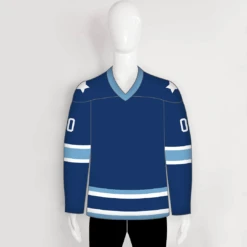 HJC134 Vintage 1974 Houston Aeros WHA Blank Custom Hockey Jerseys