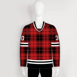 YoungSpeeds Shop 2 HJCDP1 Tartan Plaid Sublimated Custom Blank Hockey Jerseys