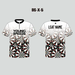 DSX5 Seamless Dartboard Pattern Dart Jerseys Custom Made -YoungSpeeds Shop DS X 5