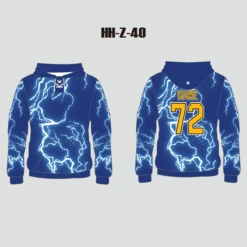 Lightning Storm Custom Sublimated Hockey Sweatshirts