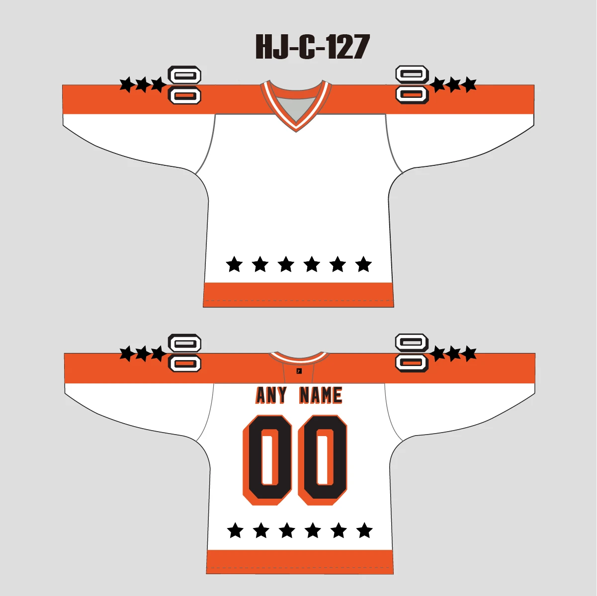 HJC127 All-Star Game 1984 Wales Vintage Hockey Jerseys Blank Custom Made 3 HJC127 All-Star Game 1984 Wales Vintage Hockey Jerseys Blank Custom Made - Image 3