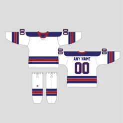 C19 Sublimated Custom USA Team Hockey Jerseys Socks