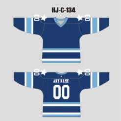 HJC134 Vintage 1974 Houston Aeros WHA Blank Custom Hockey Jerseys -YoungSpeeds Shop HJ C 134 2