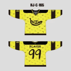 HJC165 Go Bananas Sublimated Custom Made Hockey Jerseys 12 HJC165 Go Bananas Sublimated Custom Made Hockey Jerseys -YoungSpeeds Shop HJ C 165