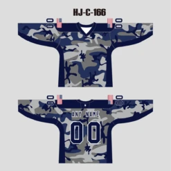 HJC166 Navy Camo Sublimated Custom Made Hockey Jerseys 9 HJC166 Navy Camo Sublimated Custom Made Hockey Jerseys -YoungSpeeds Shop HJ C 166