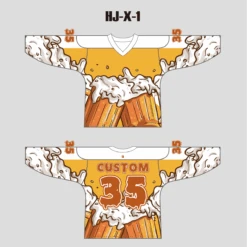 HJX1 Cheers And Beers Custom Sublimated Hockey Jerseys -YoungSpeeds Shop HJ X 1