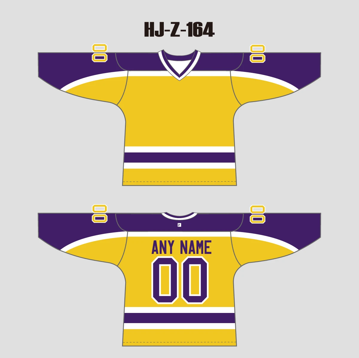 HJZ164 1985 Los Angeles Kings Blank Custom Vintage Hockey Jerseys 3 HJZ164 1985 Los Angeles Kings Blank Custom Vintage Hockey Jerseys - Image 3