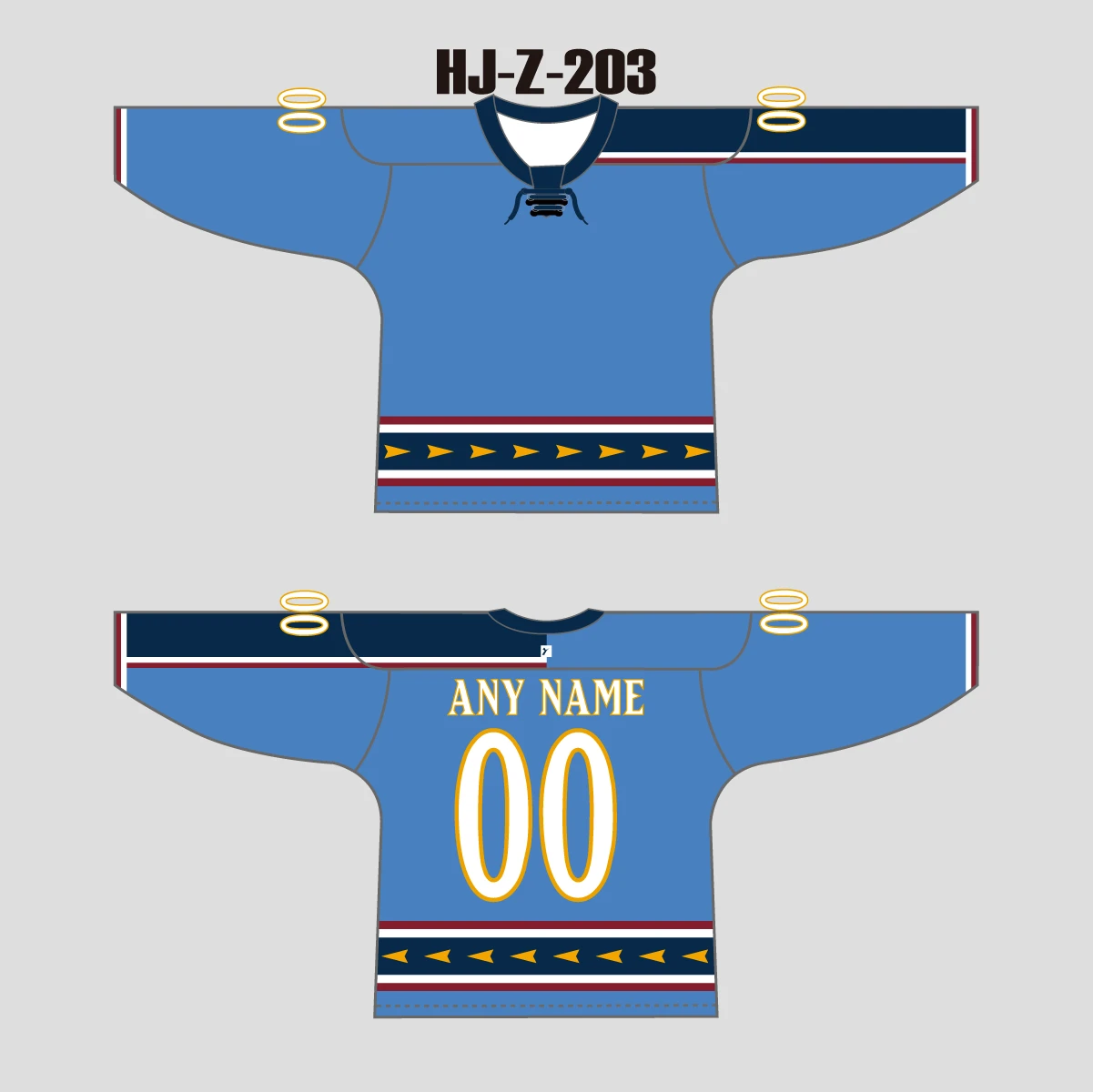 HJZ203 Atlanta Thrashers 2003 Blank Custom Hockey Uniforms 3 HJZ203 Atlanta Thrashers 2003 Blank Custom Hockey Uniforms - Image 3