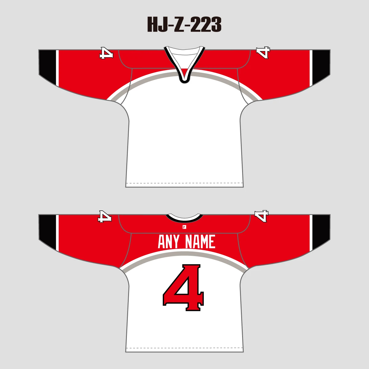 HJZ223 Team Canada 1998 Style Custom Sublimated Blank Hockey Jerseys 3 HJZ223 Team Canada 1998 Style Custom Sublimated Blank Hockey Jerseys - Image 3