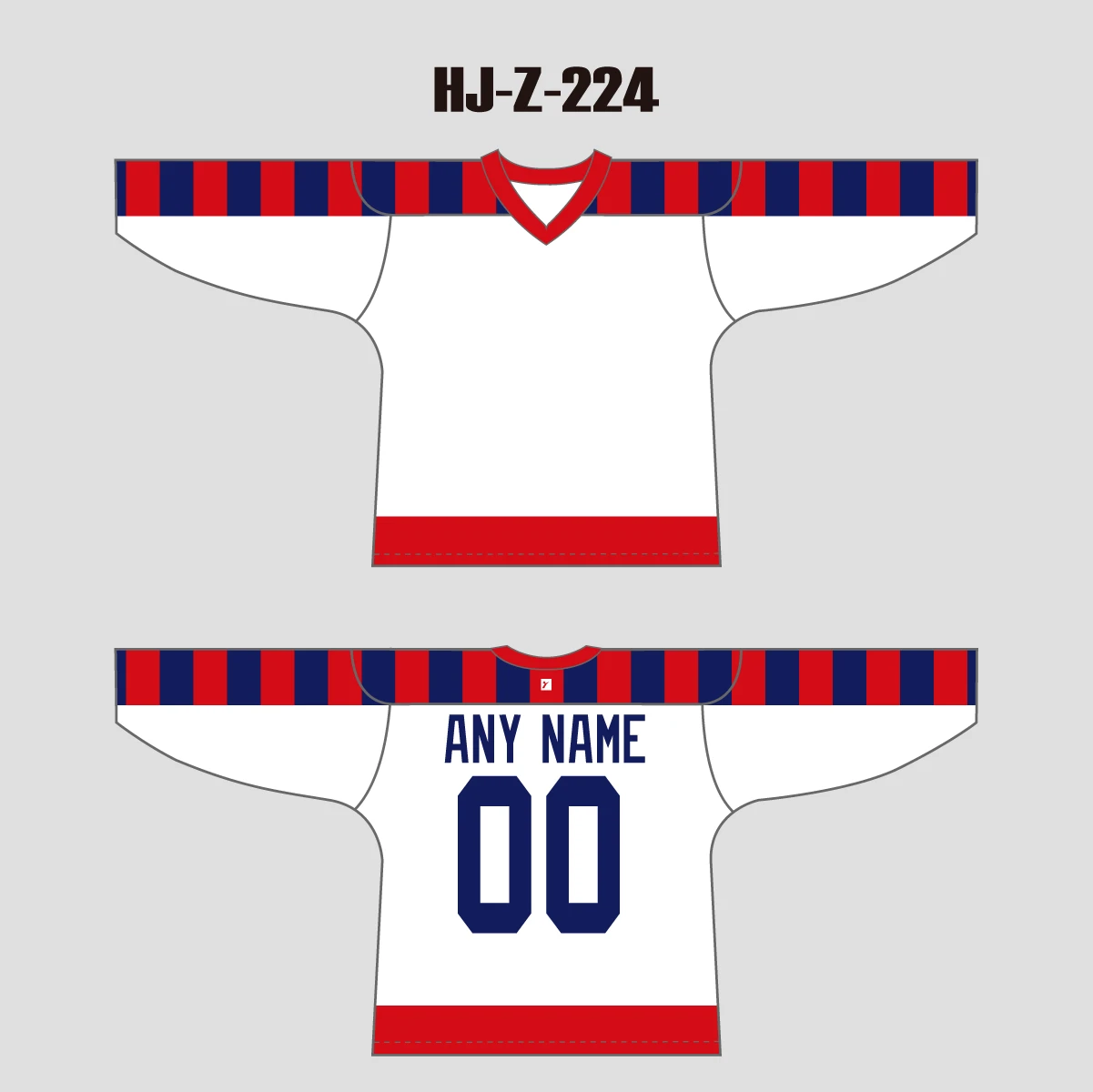 HJZ224 1992 NHL All-Star Style Custom Sublimated Blank Hockey Jerseys 3 HJZ224 1992 NHL All-Star Style Custom Sublimated Blank Hockey Jerseys - Image 3