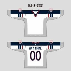 HJZ232 Team USA 1998 Vintage Custom Blank Hockey Uniforms -YoungSpeeds Shop HJ Z 232