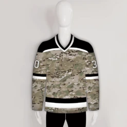 MultiCam Camouflage Pattern Custom Made Hockey Jerseys -YoungSpeeds Shop HJC A20 Front