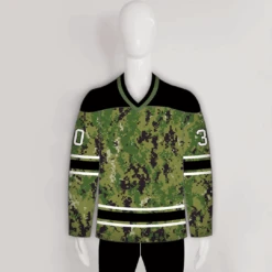 AOR-2 Digital Camouflage Custom Hockey Jerseys -YoungSpeeds Shop HJC A31 Front